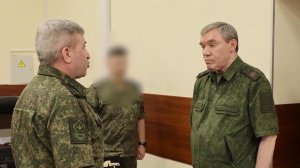 Валерий Герасимов побывал на командном пункте группировки войск "Запад" в зоне СВО